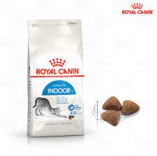 Royal canin indoor 2 kg โรยัล คานิน อาหารเม็ดสำหรับแมวโตอาศัยในบ้าน ขนาด 2 กก.