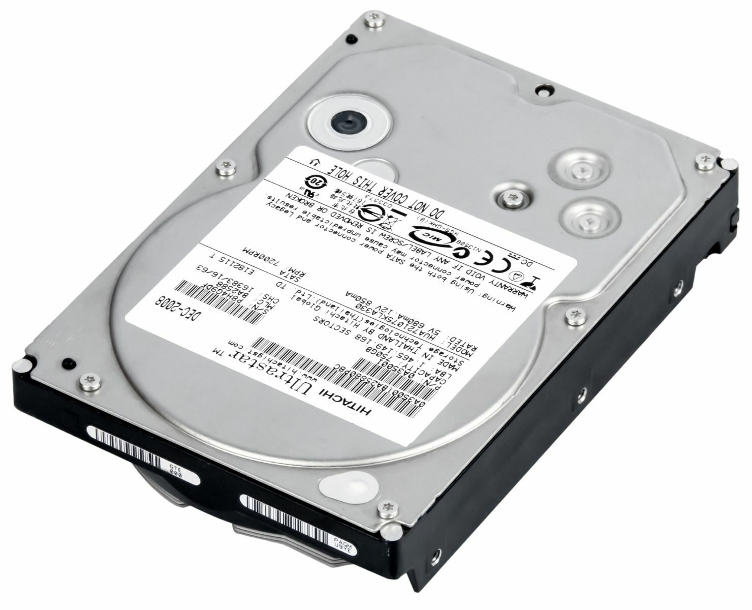 Hitachi Ultrastar A7K1000 750GB 7.2K 32MB Sata 3G 3.5" // HUA721075KLA330 // 0A35152 (Used) // สินค้ารับประกัน โดย บริษัท อะไหล่เซิร์ฟเวอร์ จำกัด