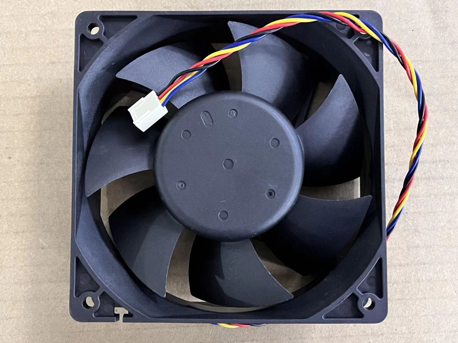 Original Delta AFB1212VHE 12V 0.90A 12CM 12038 Gale volume double ball fan (Used) // สินค้ารับประกัน โดย บริษัท อะไหล่เซิร์ฟเวอร์ จำกัด