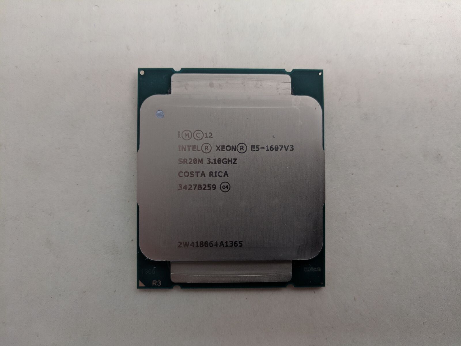 Intel Xeon E5-1607 V3 LGA2011-3 3.1GHz Server CPU // SR20M / E5-1607 V3 3.10GHz (Used) // สินค้ารับประกัน โดย บริษัท อะไหล่เซิร์ฟเวอร์ จำกัด