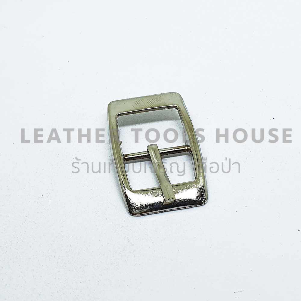 หัวเข็มขัด3 สีเงิน เนื้อซิงค์ ขนาด1.5ซม. 10ตัว