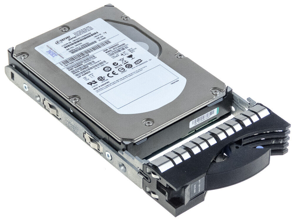 IBM 146.8GB 15K SAS 3.5" Hard Disk 10N7204 / ST3146855SS (Used) // สินค้ารับประกัน โดย บริษัท อะไหล่เซิร์ฟเวอร์ จำกัด