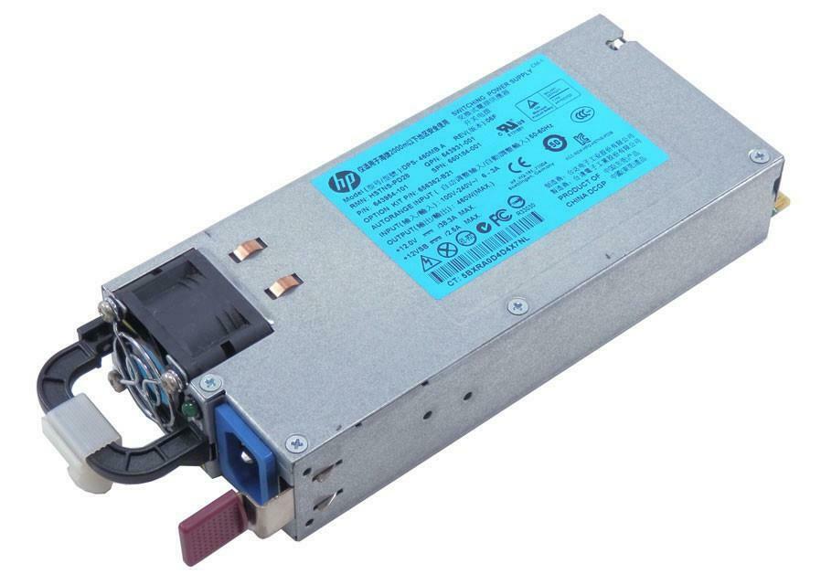 HP Power Supply ProLiant DL360P 380P DL380E 360E Gen8 460W Hot-plug , HSTNS-PL28 , Part 643931-001 , SPN 660184-001, 643954-201, 656362-B21 (Used) // สินค้ารับประกัน โดย บริษัท อะไหล่เซิร์ฟเวอร์ จำกัด