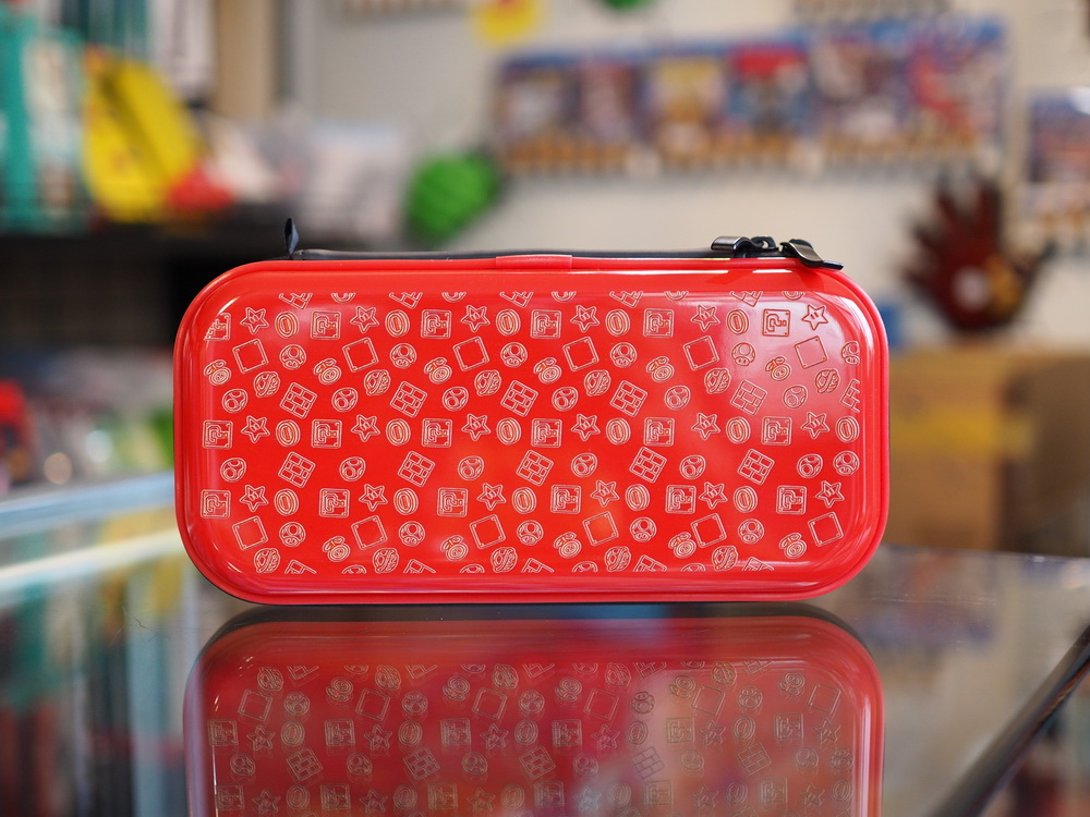 Nintendo Switch Lite Case Carry Mario M Red