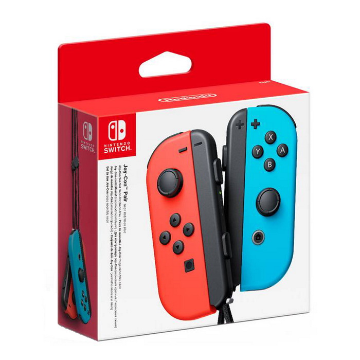 Nintendo Switch Joy-Con Controllers (Neon Blue / Neon Red)