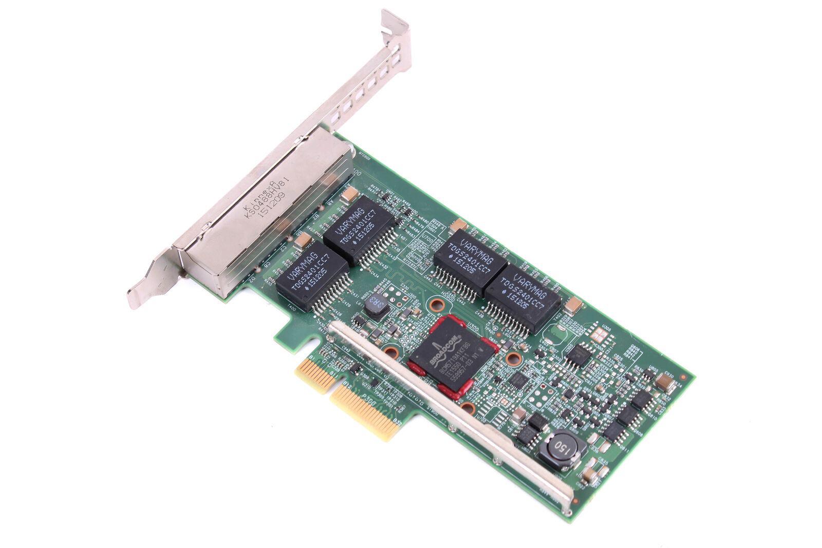 Dell Broadcom 5719 Quad-Port Gigabit PCIe x4 Network Adapter Dell // 0KH08P (Used) // สินค้ารับประกัน โดย บริษัท อะไหล่เซิร์ฟเวอร์ จำกัด