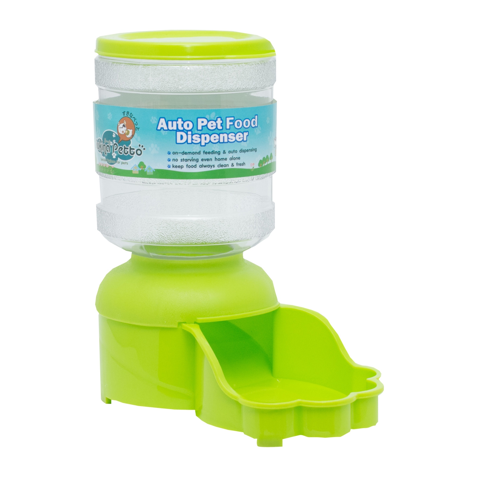 Sukina Petto เครื่องให้อาหารสัตว์เลี้ยงแบบอัตโนมัติ ขนาด 2 กก.