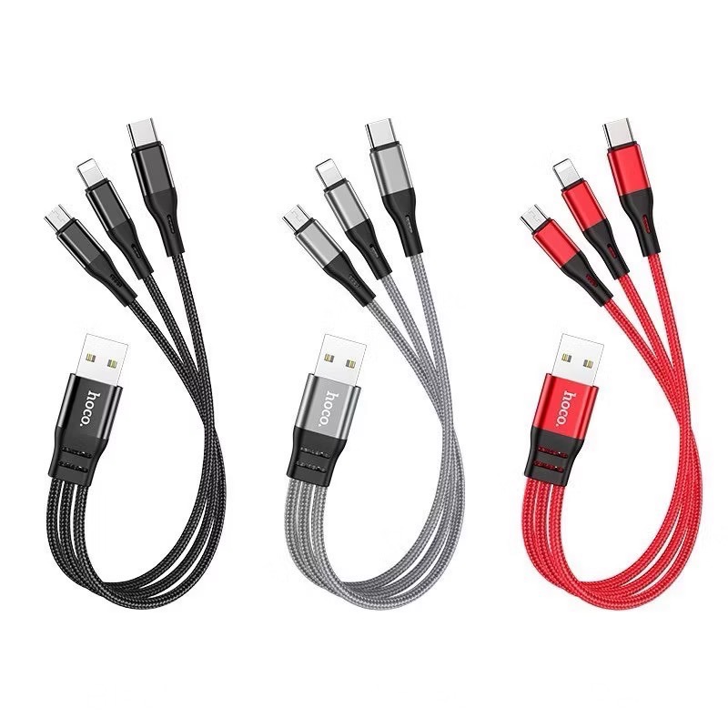 X47 EASY TO CARRY 3-IN-1 CHARGING CABLE