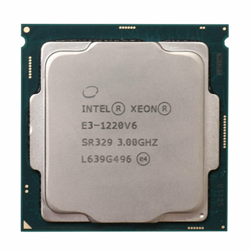 Intel Xeon E3-1220V6 CPU 3.00GHz 8M 72W LGA1151 E3-1220 V6 Quad-core // SR329 / E3-1220 V6 3.0GHz (Used) // สินค้าพร้อมส่ง รับประกัน โดย บริษัท อะไหล่เซิร์ฟเวอร์ จำกัด