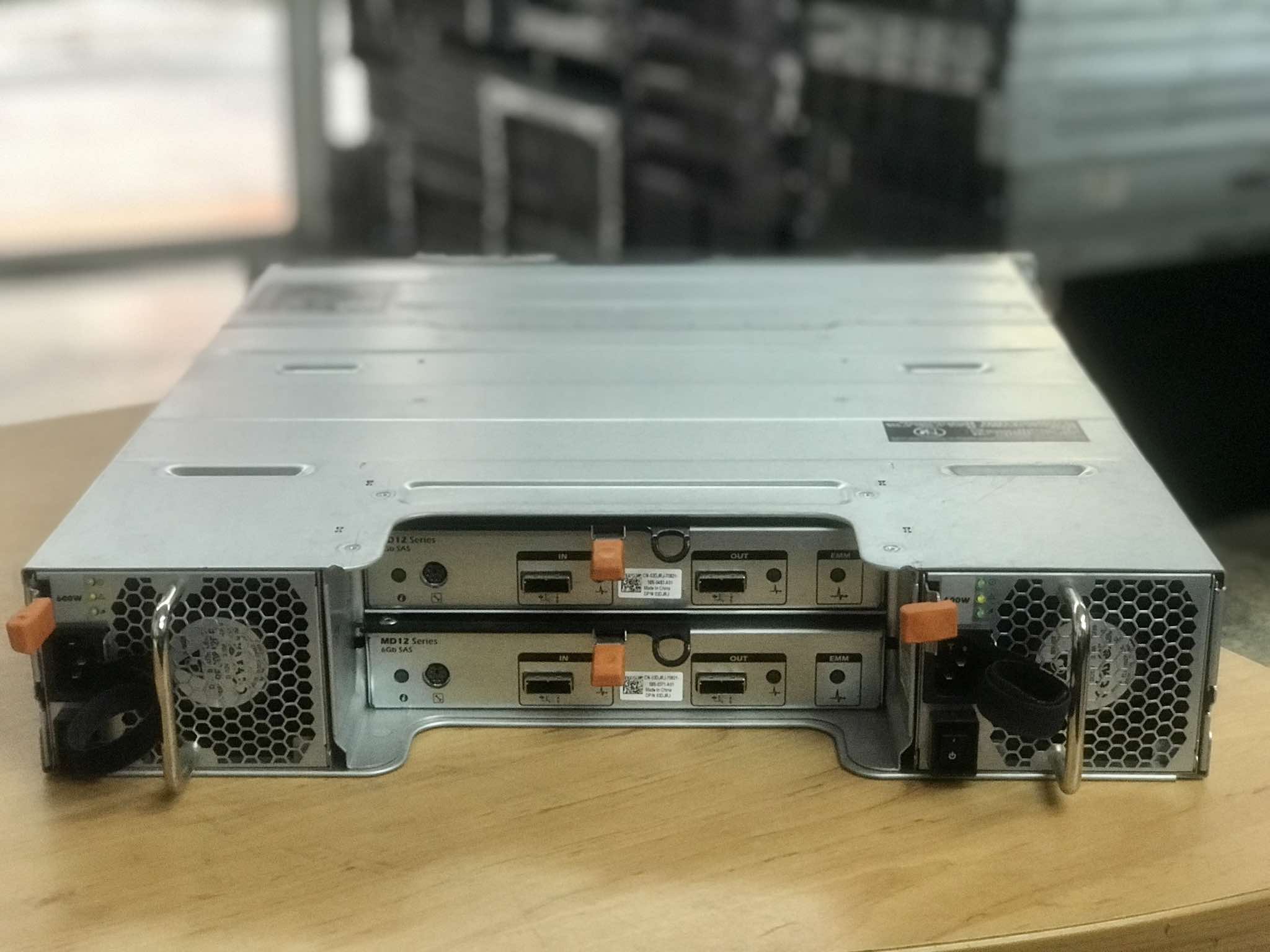 Dell MD1220 / HDD 1.2TB 10K 6G SAS 2.5" x12 / Power Supply 600w x2 / Controller x2 (Used) // สินค้ารับประกัน โดย บริษัท อะไหล่เซิร์ฟเวอร์ จำกัด