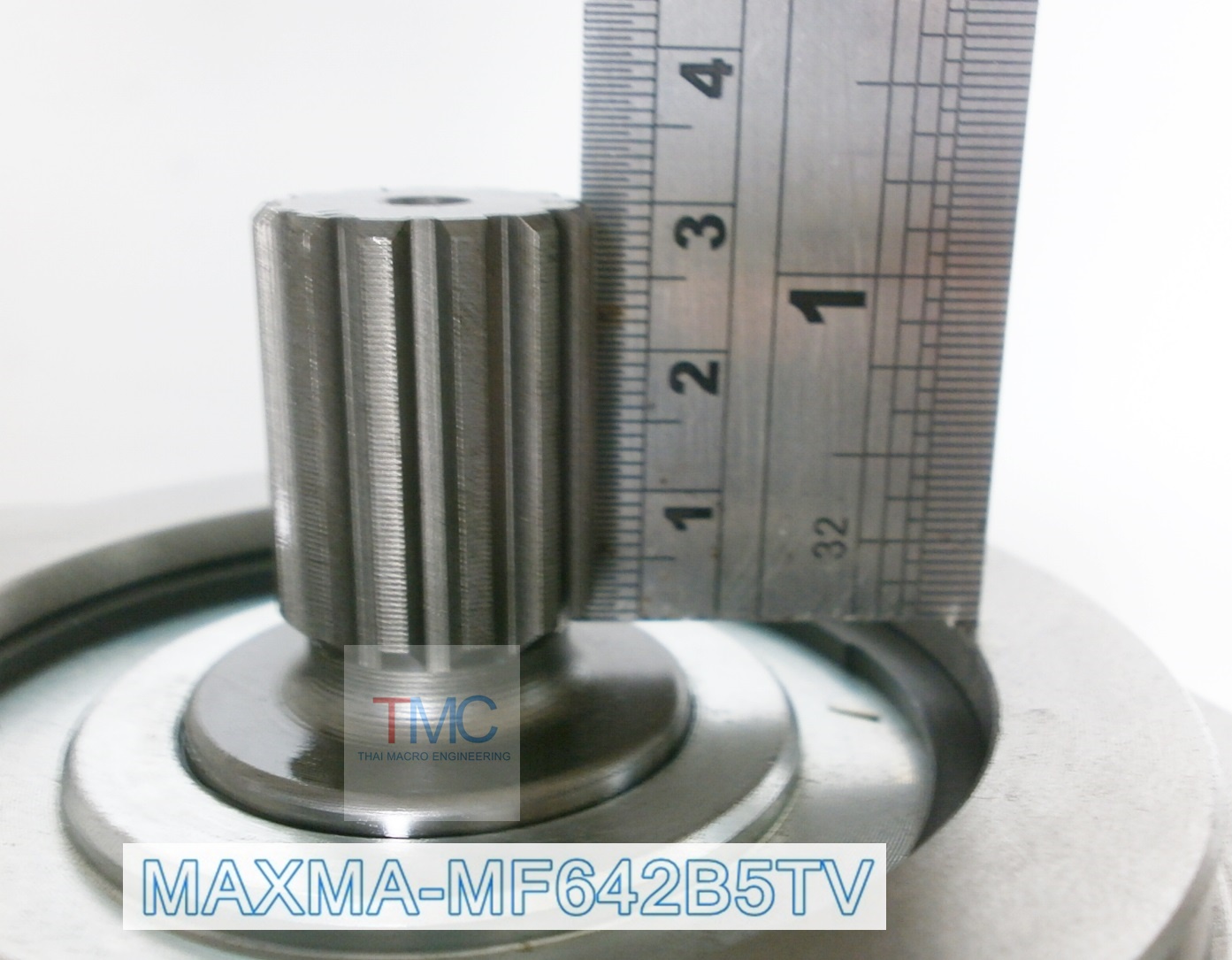 ปั้มมอเตอร์เฟืองขับล้อรถคีบอ้อยแบบ(BELL)3ล้อMAXMA-MF642B5TV