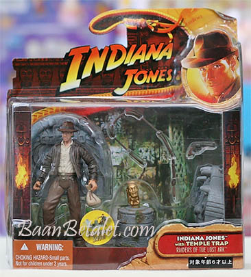 ฟิกเกอร์อินเดียน่าโจนส์ภาค 1 (Indiana Jones with Temple Trap Figures)
