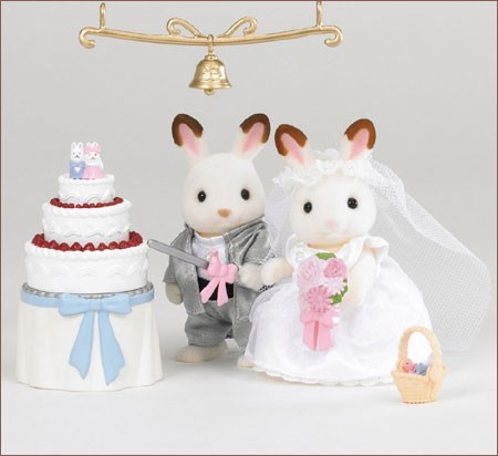 [SOLD OUT] ซิลวาเนียน ชุดแต่งงาน (JP) Sylvanian Families Wedding Set
