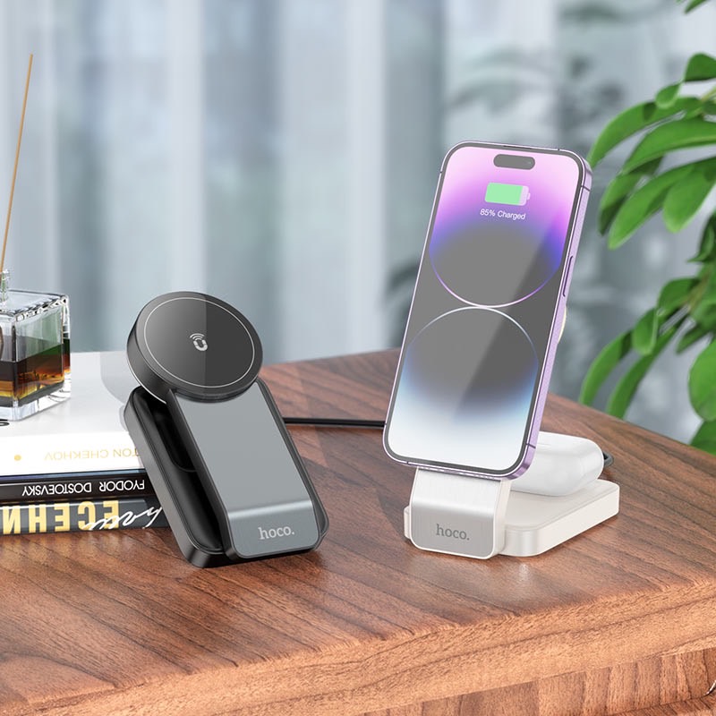CQ3 3-IN-1 FOLDING MAGNETIC WIRELESS FAST CHARGER