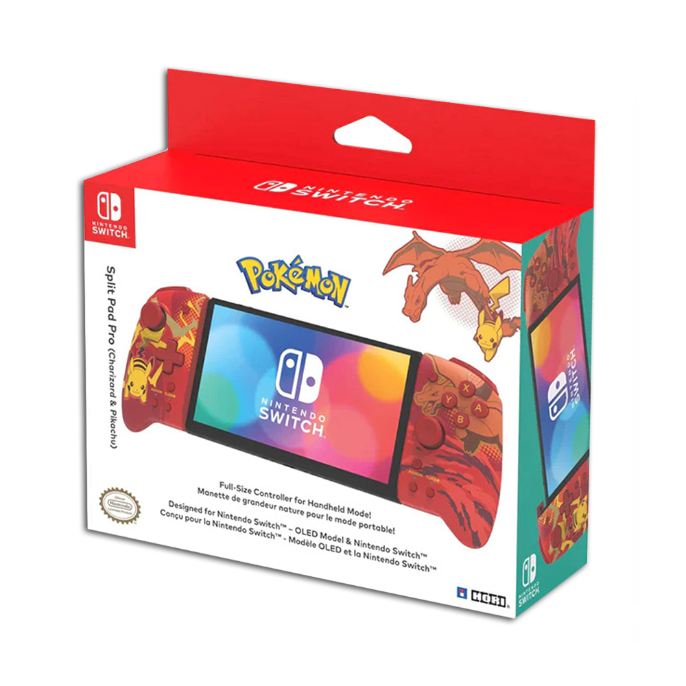 Nintendo Switch Split Pad Pro - Charizard & Pikachu