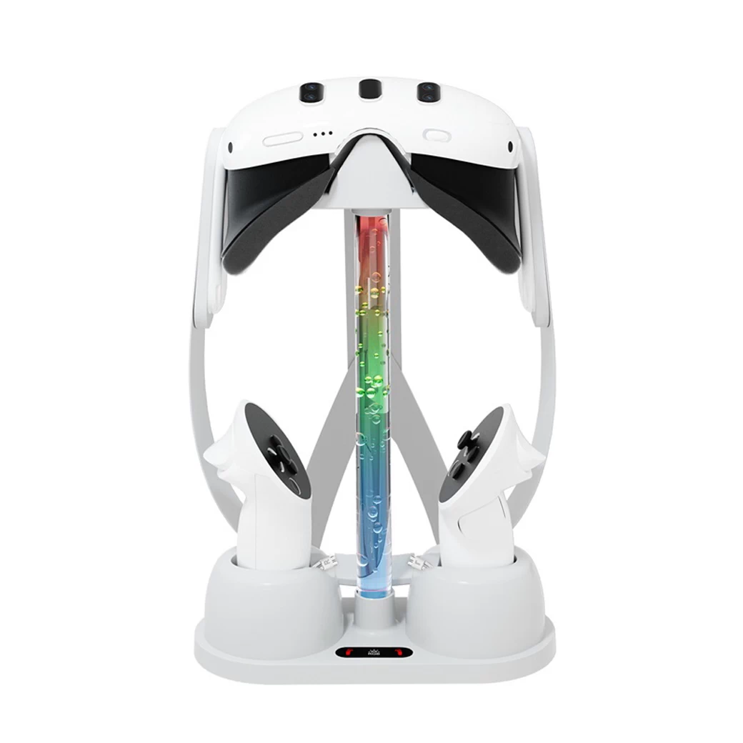 Meta Quest 3 : Stand RGB Dual Charge (ALL-IN-ONE)