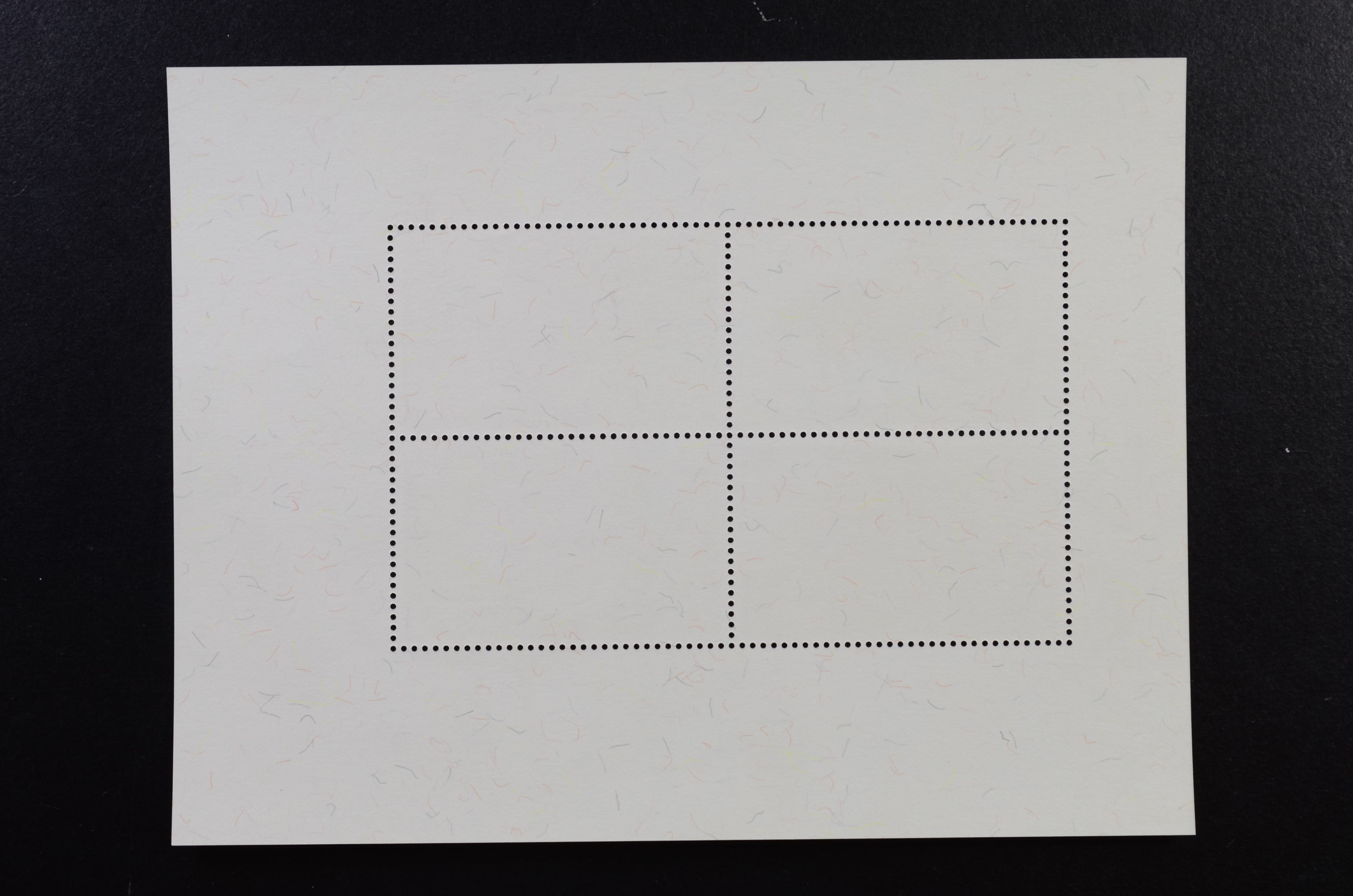 ชีทปลากัด พิมพ์ทับ งานแสดงตราไปรษณียากรนานาชาติ-เนเธอร์แลนด์