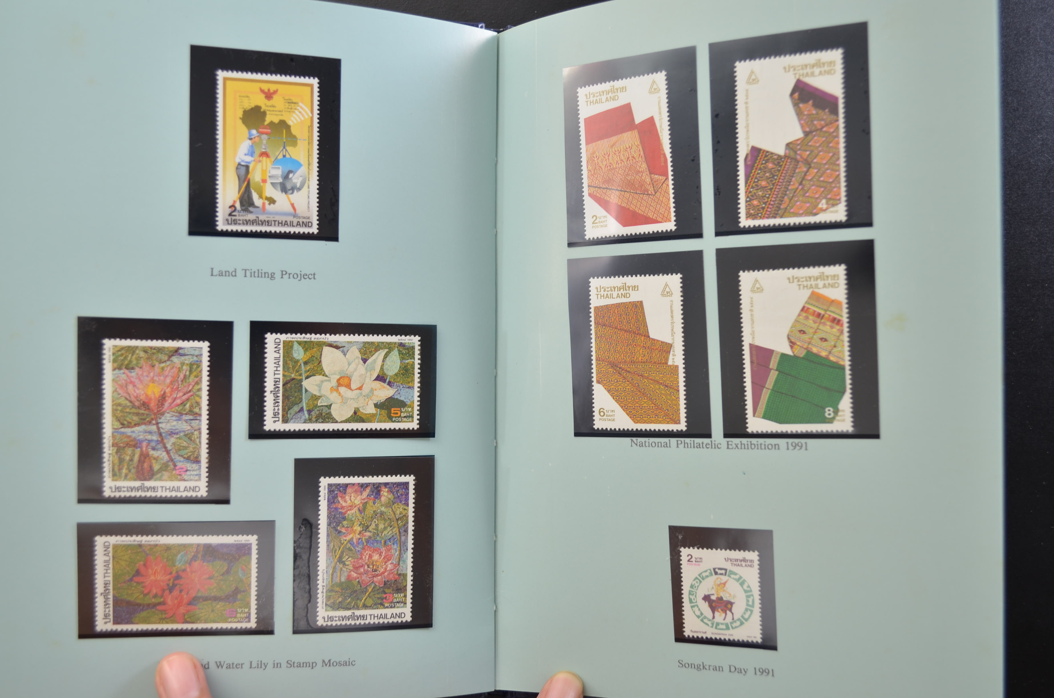 THAI POSTAGE STAMPS 1991(สมุดแสตมป์ ปี2534 ฉบับย่อ)