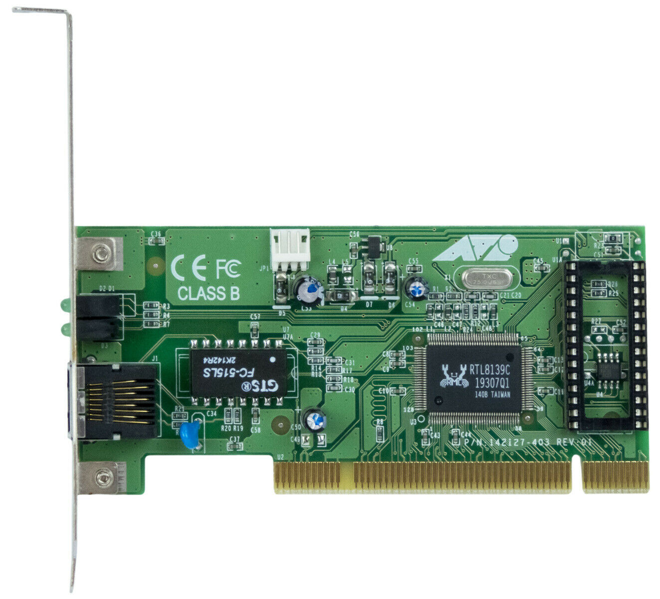 Allied Telesis AT-2500TX V3 10/100Mbps PCI Network Adapter Card // AT-2500TX (Used) // สินค้ารับประกัน โดย บริษัท อะไหล่เซิร์ฟเวอร์ จำกัด