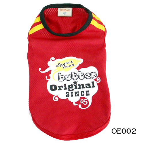 เสื้อกล้ามสีแดง Butter original ยี่ห้อ Butter size 4