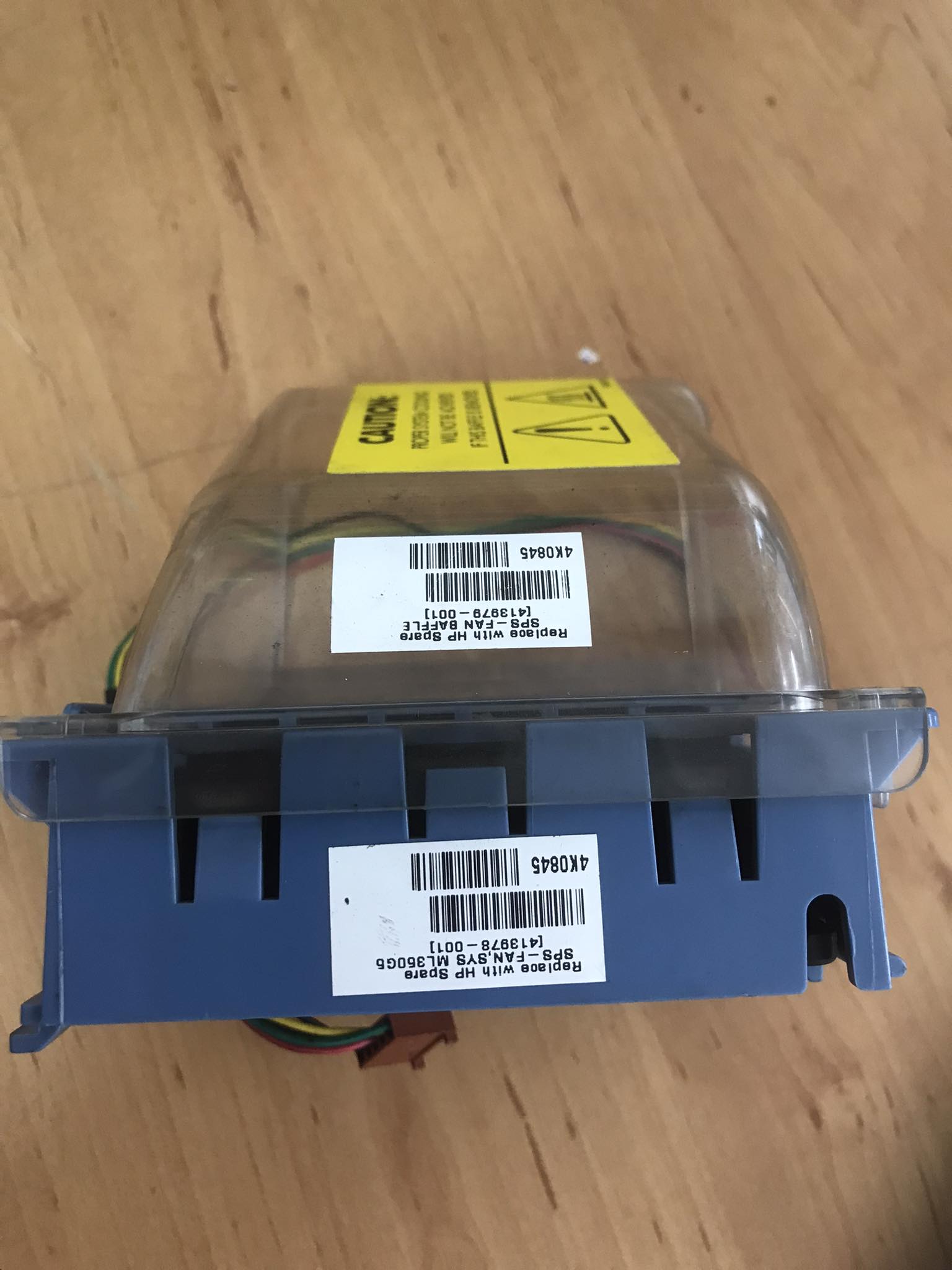 HP Fan ML350 G5 A9225B12HP-C // 413978-001 413979-001 Proliant G5 92mm Fan And Air Baffle (Used) // สินค้ารับประกัน โดย บริษัท อะไหล่เซิร์ฟเวอร์ จำกัด