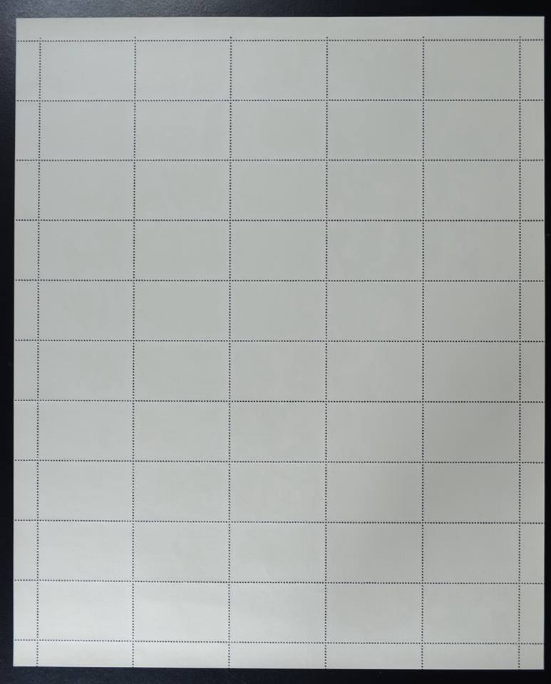 แสตมป์สัปดาห์สากลแห่งการเขียนจดหมาย 2535 (เต็มแผ่น50ดวง)