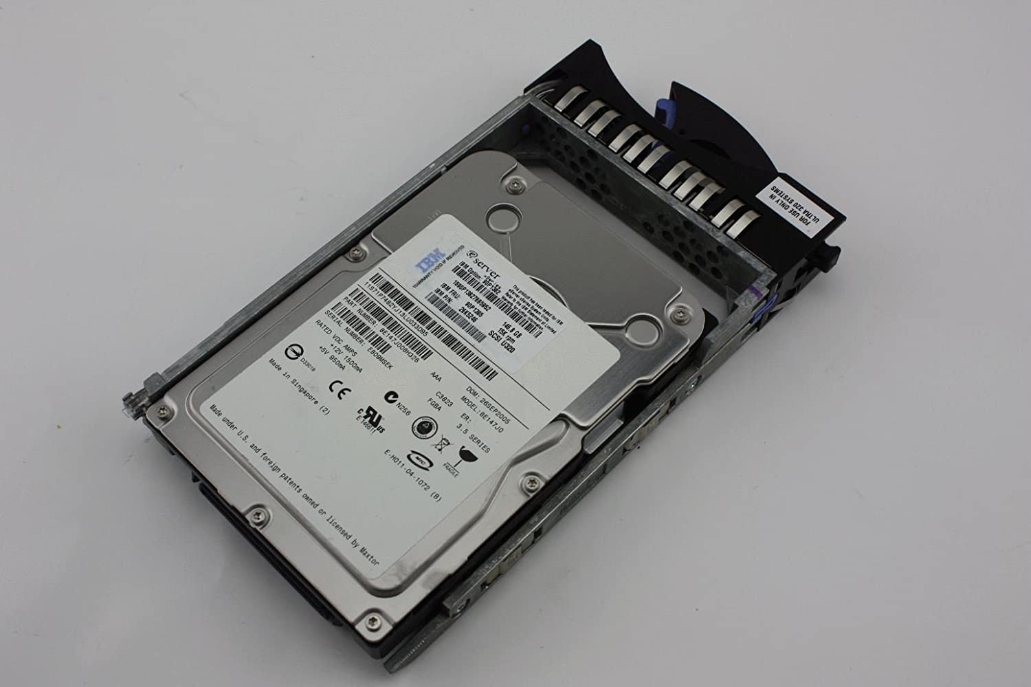 IBM 146GB 15K U320 SCSI 3.5" HDD 90P1385 90P1382 26K5246 (ST3146855LC) (New in Box ) สินค้ารับประกัน โดย บริษัท อะไหล่เซิร์ฟเวอร์ จำกัด