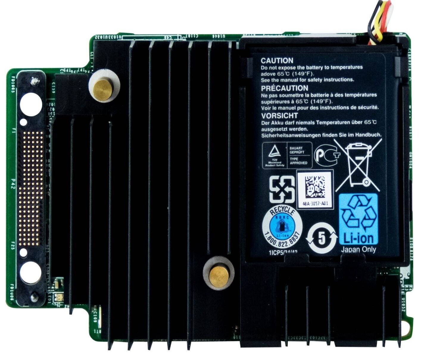 Dell PERC H730 Mini Mono RAID 12G SAS 1GB + Bat For R430 R530 R630 R730 // 0KMCCD / KMCCD (Used) // สินค้ารับประกัน โดย บริษัท อะไหล่เซิร์ฟเวอร์ จำกัด