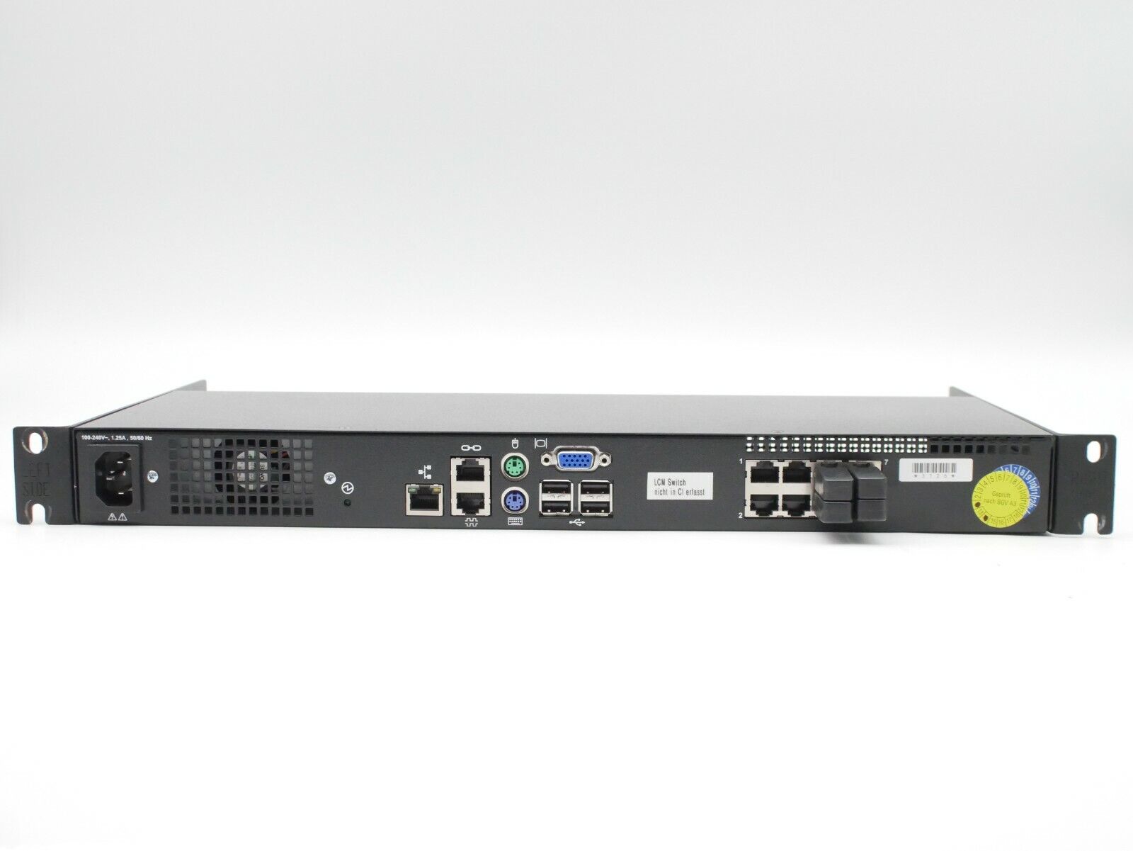 IBM 1754-HC3 8 Port VGA Ethernet KVM Console Manager Switch P/N:69Y6015 (Used) // สินค้ารับประกัน โดย บริษัท อะไหล่เซิร์ฟเวอร์ จำกัด