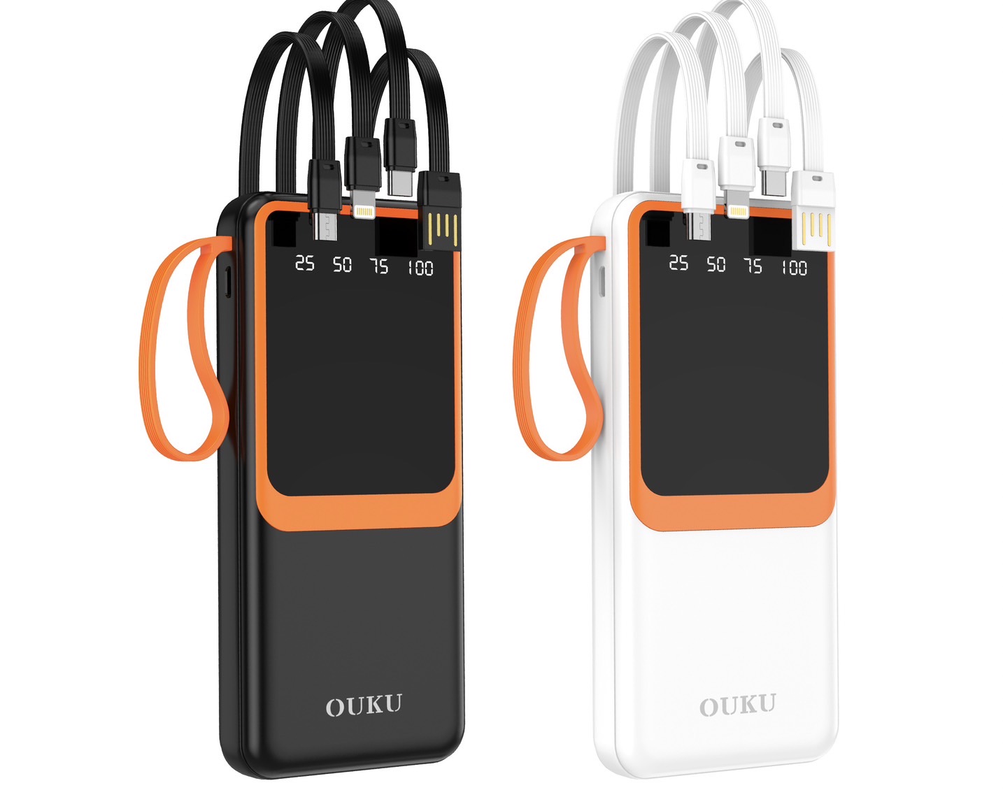 P58 10000mAh WITH 4-CABLE POWERBANK