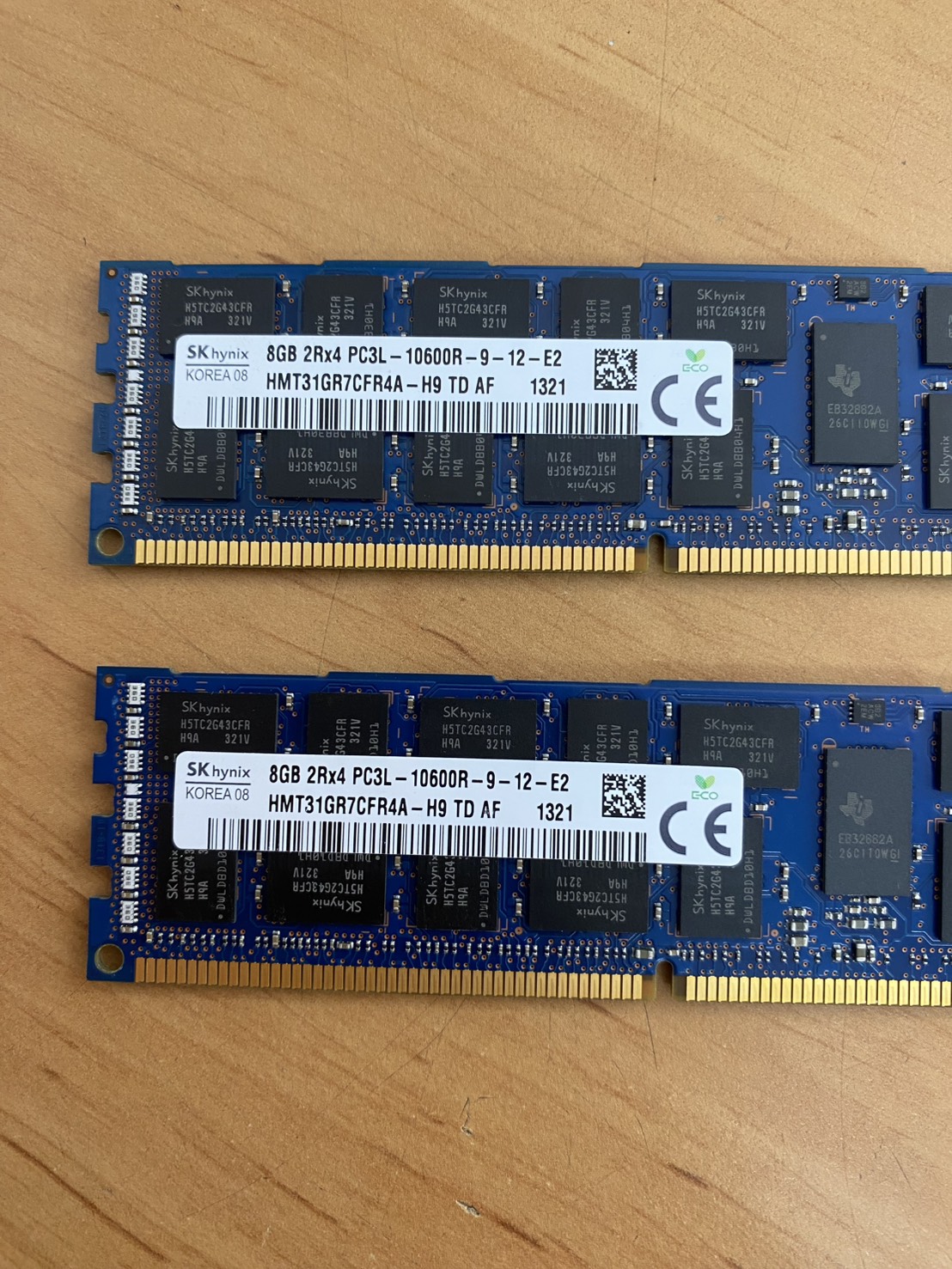 SK Hynix 8GB 2Rx4 PC3L-10600R RAM Server Memory // HMT31GR7CFR4A-H9 (Used) // สินค้ารับประกัน โดย บริษัท อะไหล่เซิร์ฟเวอร์ จำกัด