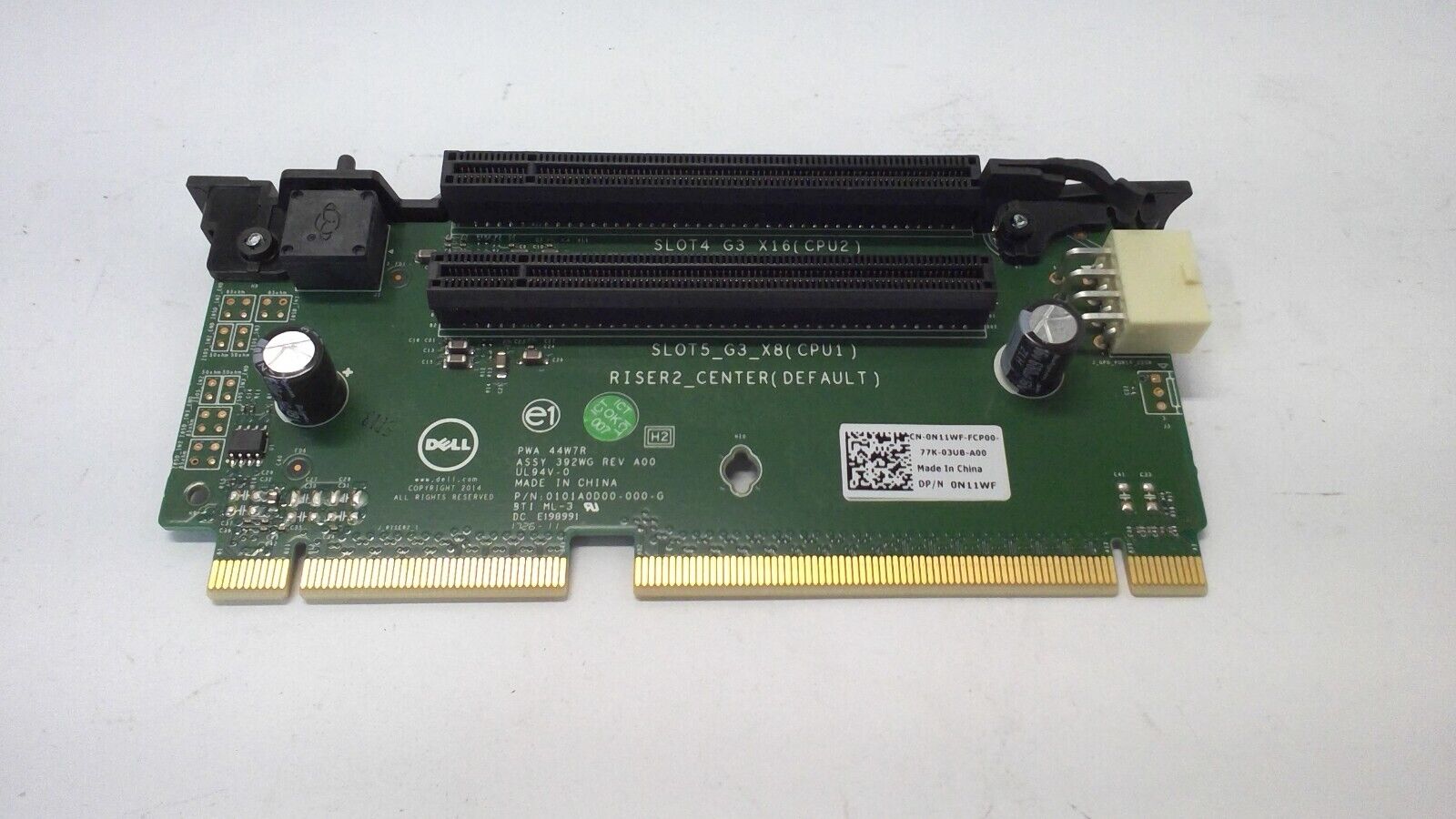 Genuine Dell Poweredge R730 R730XD PCI Riser 2 Card // 392WG / 0392WG (Used) // สินค้ารับประกัน โดย บริษัท อะไหล่เซิร์ฟเวอร์ จำกัด