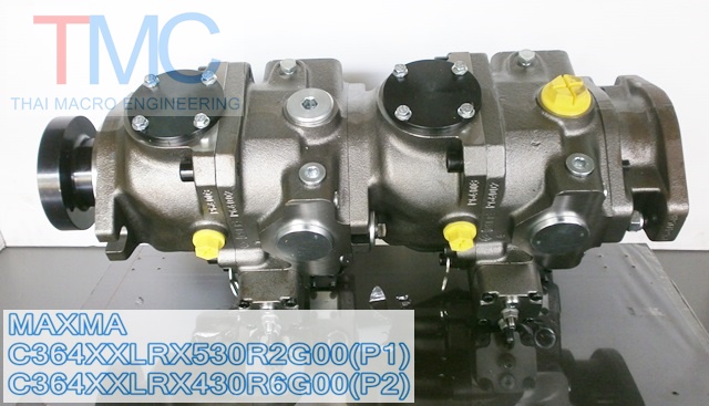 ปั้มนิ้วไฮโดรลิค(2ตอน)รถคีบอ้อยแบบ3ล้อ(ฺBELL)MAXMA-C364XXLRX530R2G00(P1),C364XXLRX430R6G00(P2)