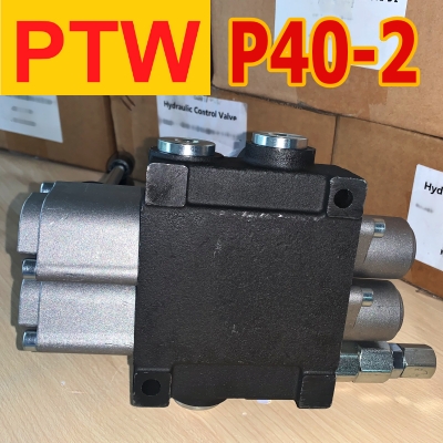 ไฮโดรลิคคอนโทรนวาวร์ (4หุน)PTW P40-2(2แกน)(40L.)(3,000-4,600PSI)