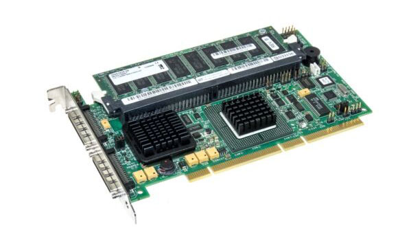 Dell PERC 4/DC 128MB 64-bit Ultra-320 SCSI PCI-X RAID Controller Card / D9205 / 0D9205 (Used) // สินค้ารับประกัน โดย บริษัท อะไหล่เซิร์ฟเวอร์ จำกัด