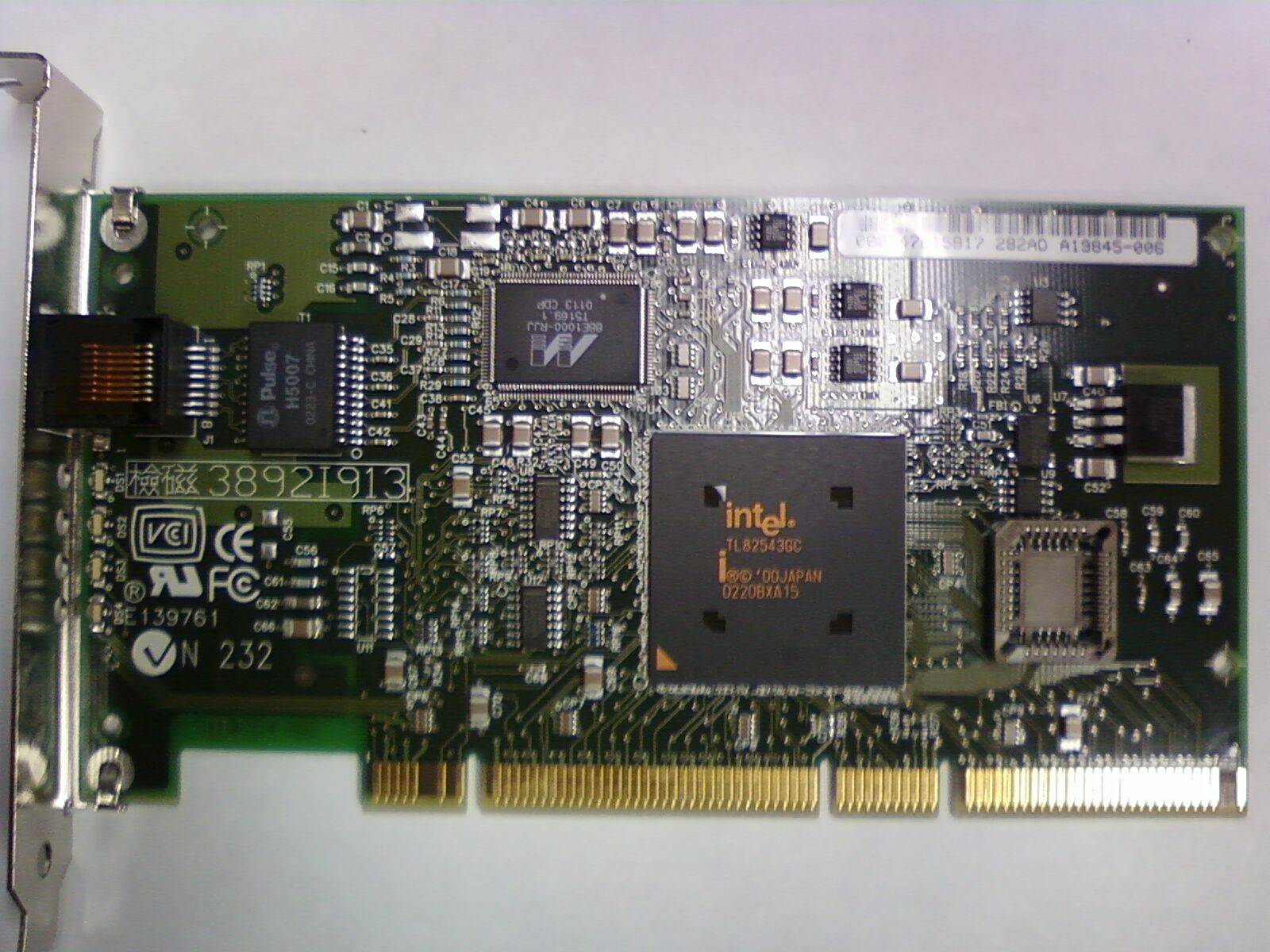 Intel PRO/1000 T Gigabit Network Server Adapter 3892I913 142AD // A19845-006 (Used) // สินค้ารับประกัน โดย บริษัท อะไหล่เซิร์ฟเวอร์ จำกัด