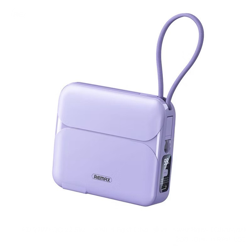 RPP-553 PD27W+QC22.5W CABLE FAST CHARGING POWERBANK CHARGER 20000mAh