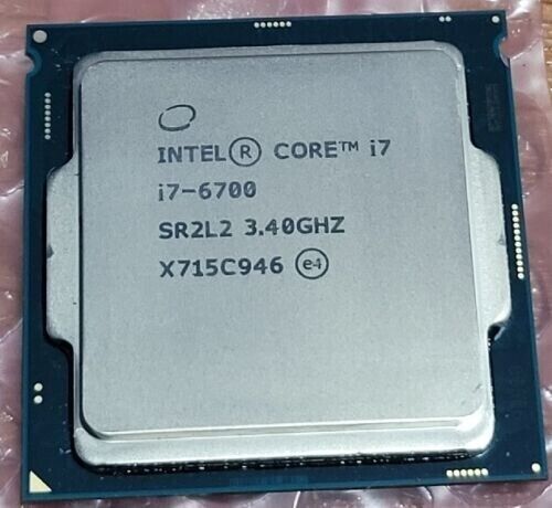 Intel Core i7-6700 SR2L2 Socket i7 6th Gen LGA 1151 3.4GHz 65W 8MB CPU Processor / i7-6700 (Used) // สินค้ารับประกัน โดย บริษัท อะไหล่เซิร์ฟเวอร์ จำกัด