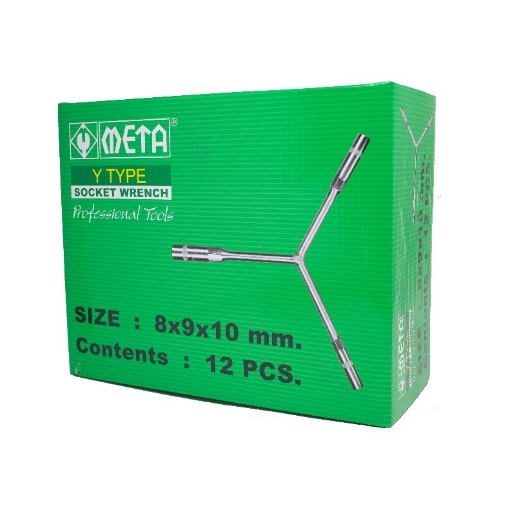 META บล็อกตัว Y (วาย) ขนาด 8x9x10mm.