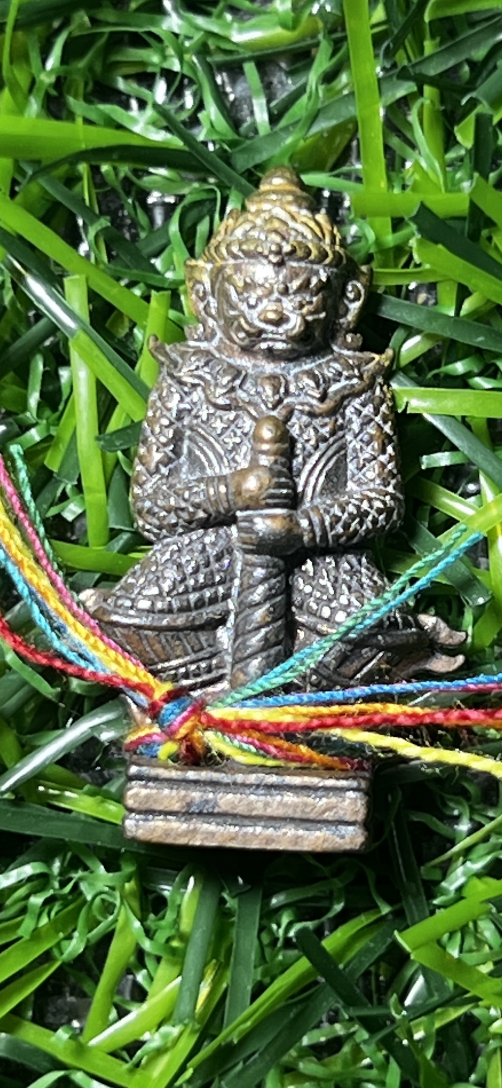 ท้าวเวสสุวรรณ หลวงพ่อทอง สุทฺธสีโล วัดบ้านไร่ รุ่น เศรษฐีทองประทาน 65 เนื้อชนวน