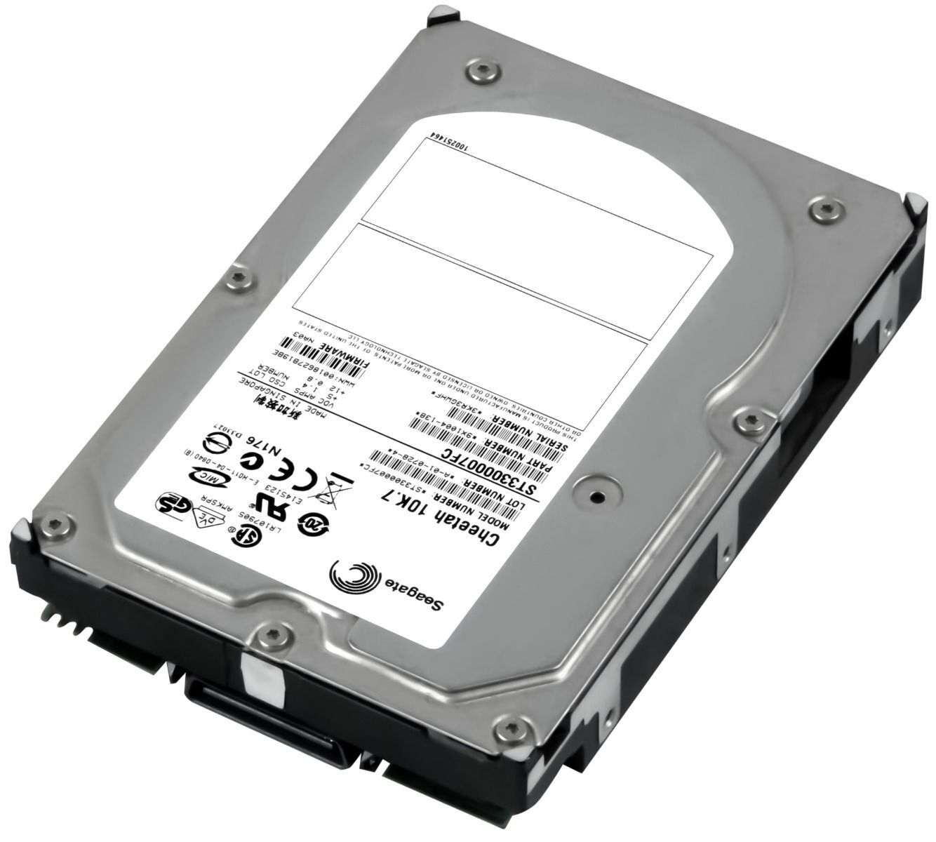 Seagate Cheetah 300GB 10K 8MB Canale Fibra 3.5'' FC Zoll ST3300007FC (Used) // สินค้ารับประกัน โดย บริษัท อะไหล่เซิร์ฟเวอร์ จำกัด