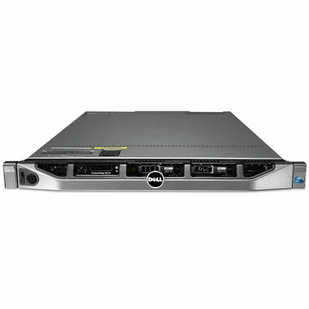 Dell PowerEdge R610 / Dell R610 / CPU E5506 2.13GHZ x2 / RAM 32GB PC3-10600R / HDD 300GB 10K SAS 2.5" x 2 / Power Supply 502W x2 / Card PERC H200 (Used) // สินค้ารับประกัน โดย บริษัท อะไหล่เซิร์ฟเวอร์ จำกัด
