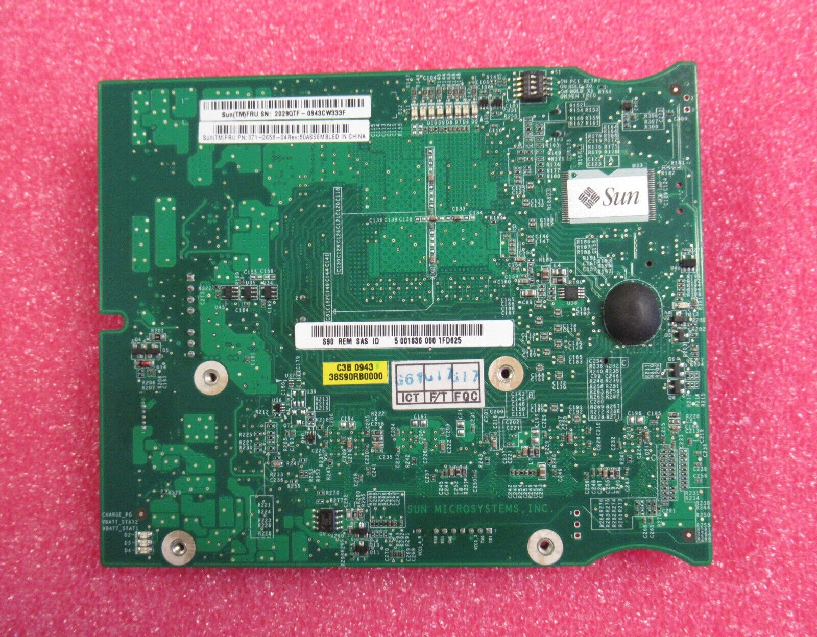 Sun Raid 5 Expansion Module Card Assembly X4620A // 371-2658-04 (Used) // สินค้ารับประกัน โดย บริษัท อะไหล่เซิร์ฟเวอร์ จำกัด