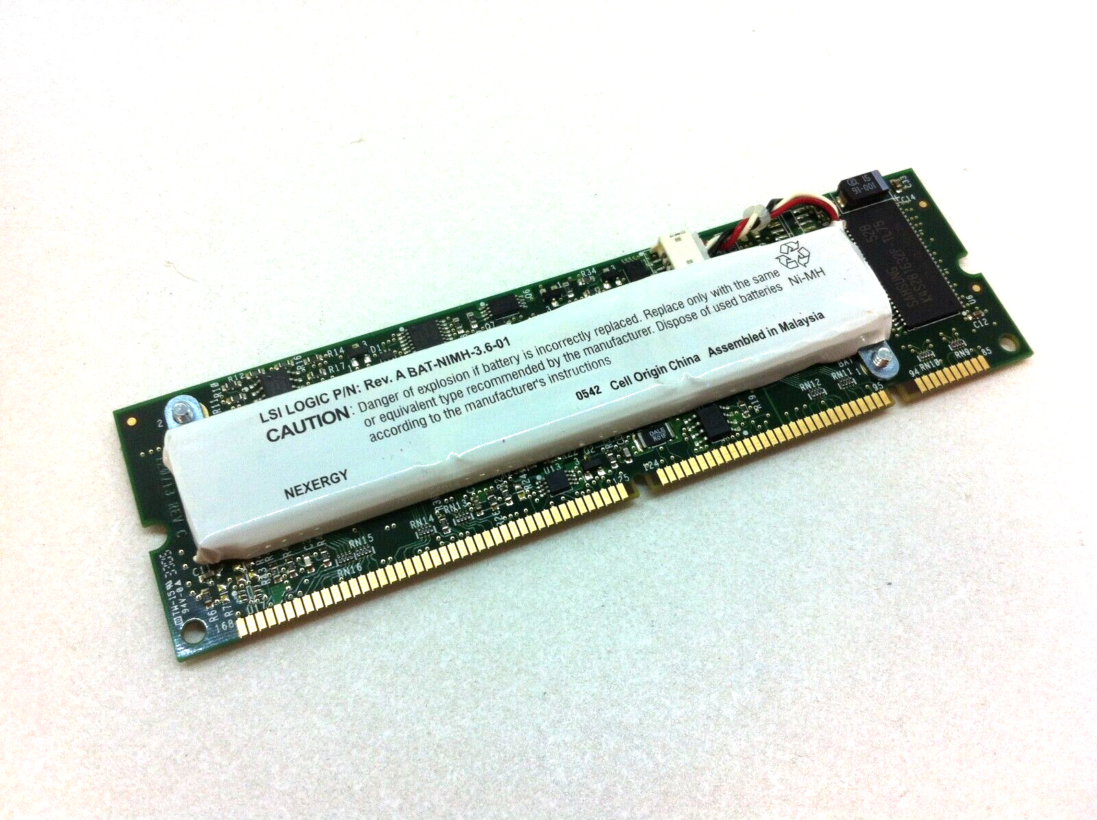 LSI Logic Series 495 REV-B2 Board W/ / BAT-NIMH-3.6-01 / Rev.0, Rev.1, Rev 2 (Used) // สินค้ารับประกัน โดย บริษัท อะไหล่เซิร์ฟเวอร์ จำกัด