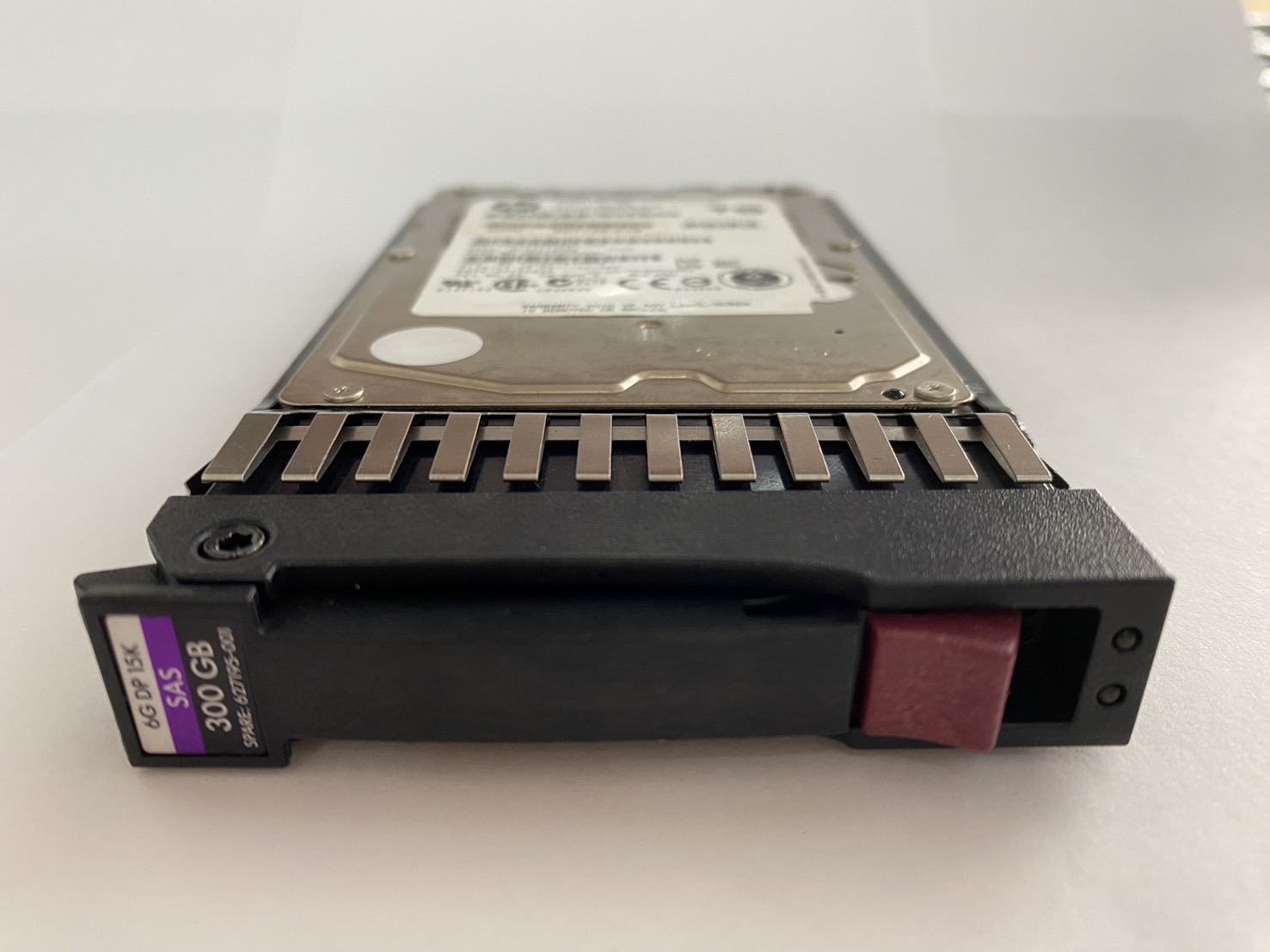 HP 300GB 15K 6G SAS 2.5" SC Hard Drive G8 G9 // HDD 652625-002 / Tray 627195-001 / GPN 507129-019 / EH0300FCBVC / MK3001GRRB (Used) // สินค้ารับประกัน โดย บริษัท อะไหล่เซิร์ฟเวอร์ จำกัด