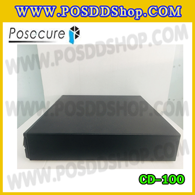 ลิ้นชักเก็บเงิน ลิ้นชักเก็บเงินสด5ช่องธนบัตร 5ช่องเหรียญ ลิ้นชักเงินสด5ช่องแบงค์ เกะเก็บเงินสด POSECURE Cash drawer CD-100