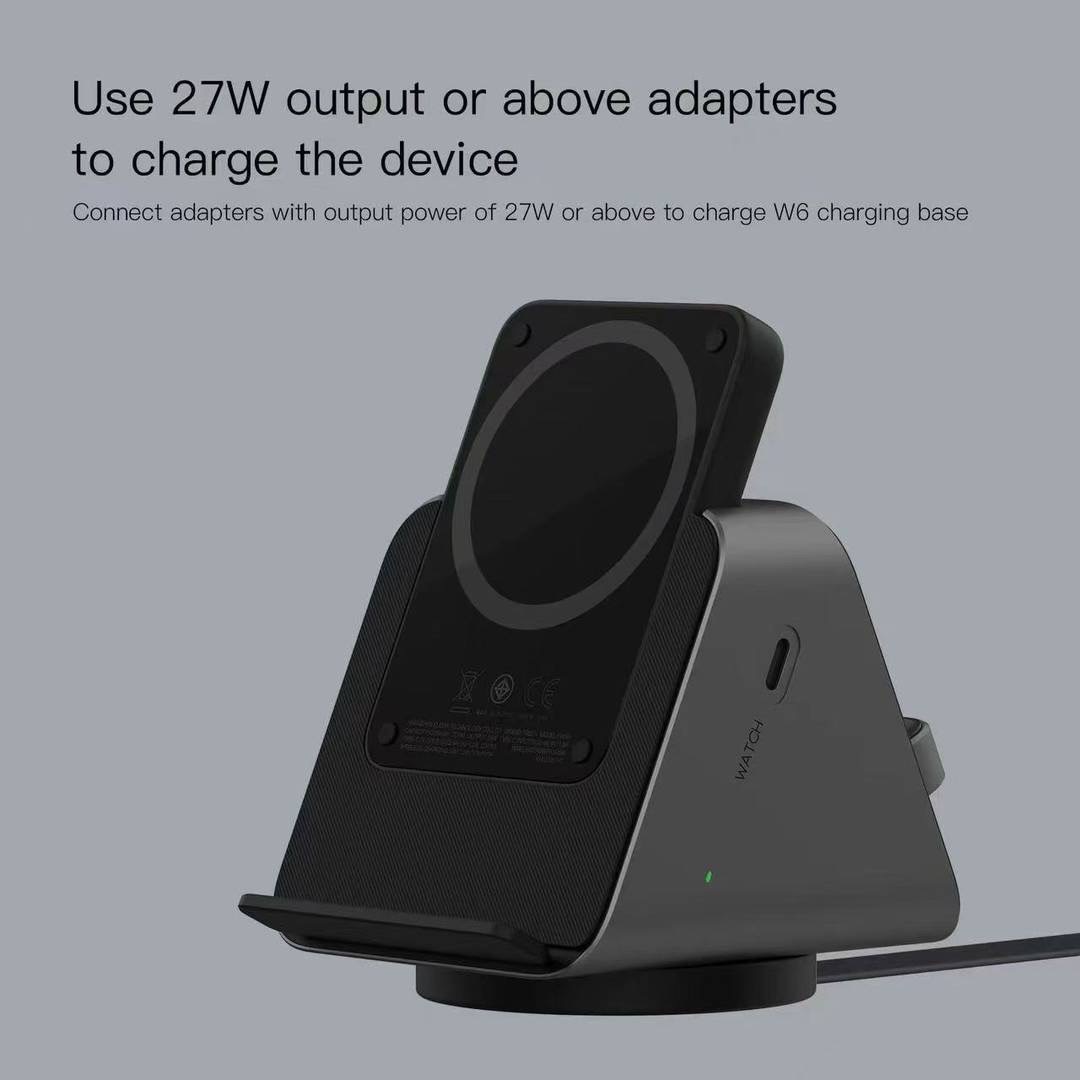 W6 MULTI-FUNCTIONAL WIRELESS CHARGING BASE