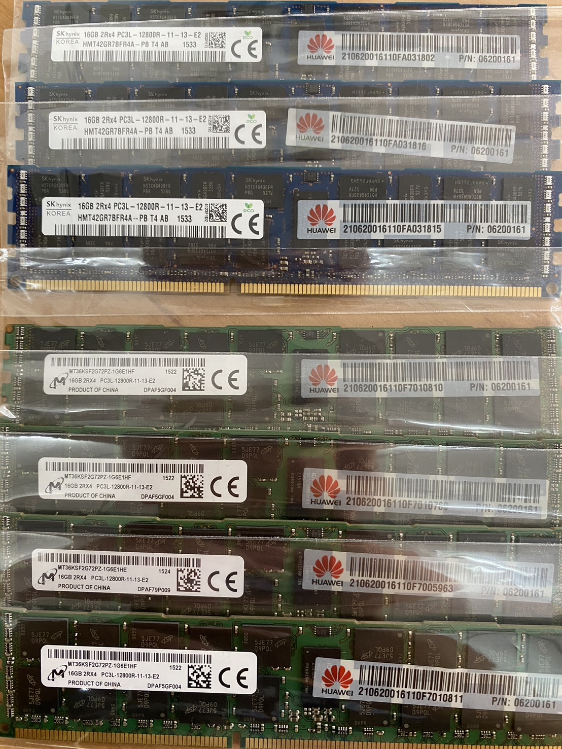 Huawei 16GB 2Rx4 PC3L-12800R DDR3-1600MHz RAM // 06200161 / MT36KSF2G72PZ-1G6 / HMT42GR7BFR4A-PB (Used) // สินค้ารับประกัน โดย บริษัท อะไหล่เซิร์ฟเวอร์ จำกัด