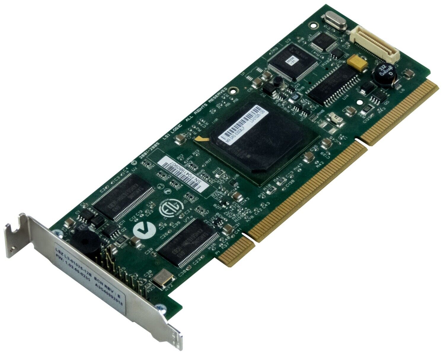 LSI MR SAS 8300XLP Cero Canal Raid Controlador PCI-X LP (Used) // สินค้ารับประกัน โดย บริษัท อะไหล่เซิร์ฟเวอร์ จำกัด