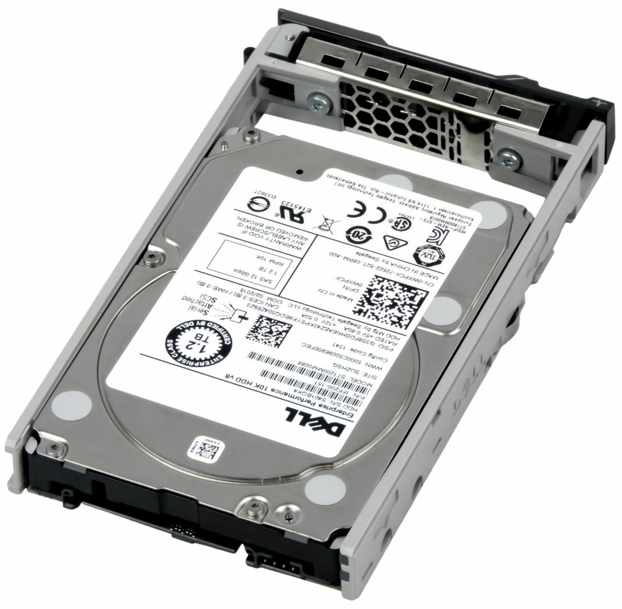 Dell 1.2TB 10K 12G SAS 2.5'' HDD Hard Disk // 0WXPCX / ST1200MM0088 / 1FF200-151 (Used) // สินค้ารับประกัน โดย บริษัท อะไหล่เซิร์ฟเวอร์ จำกัด
